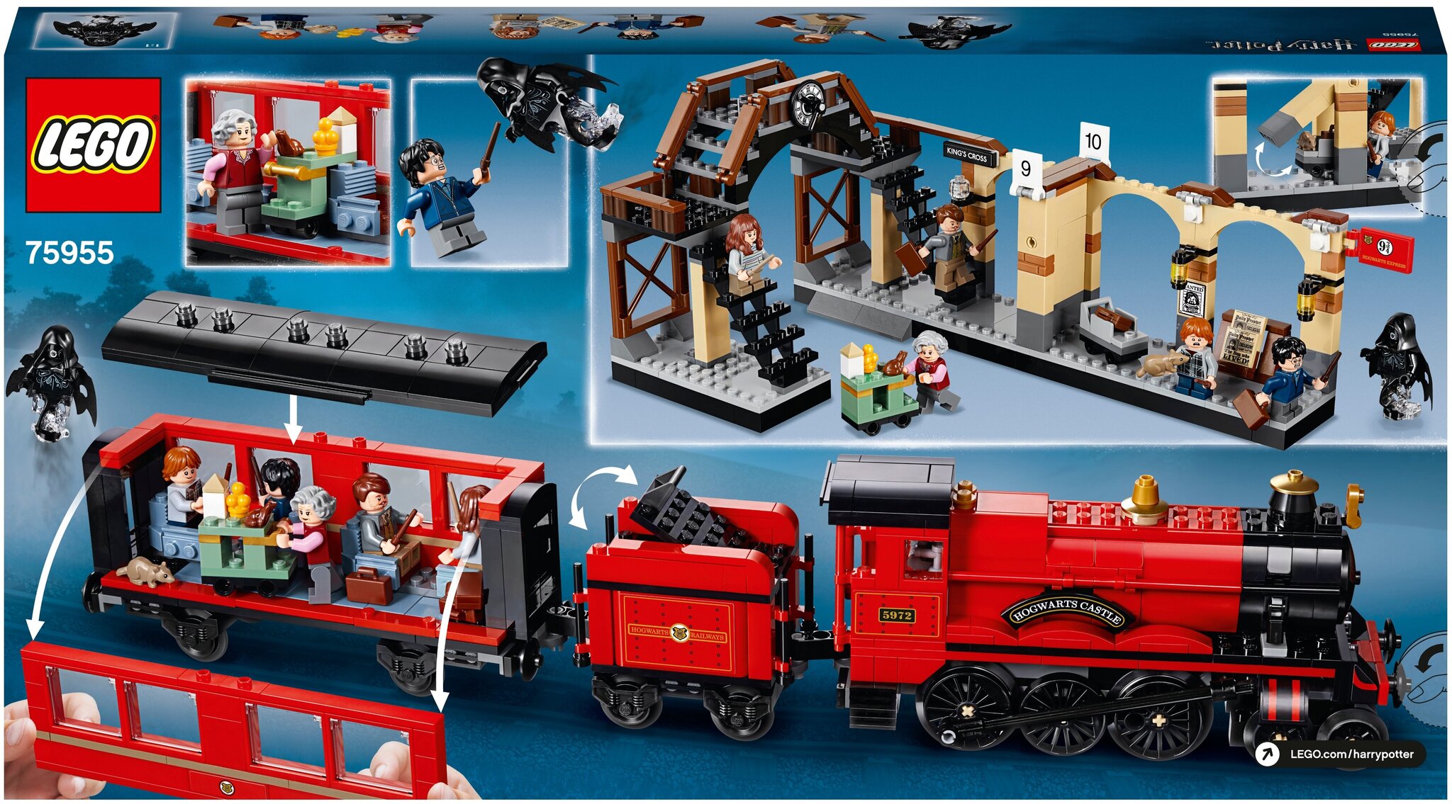 Конструктор LEGO Harry Potter 75955 Хогвартс-экспресс — фото 3