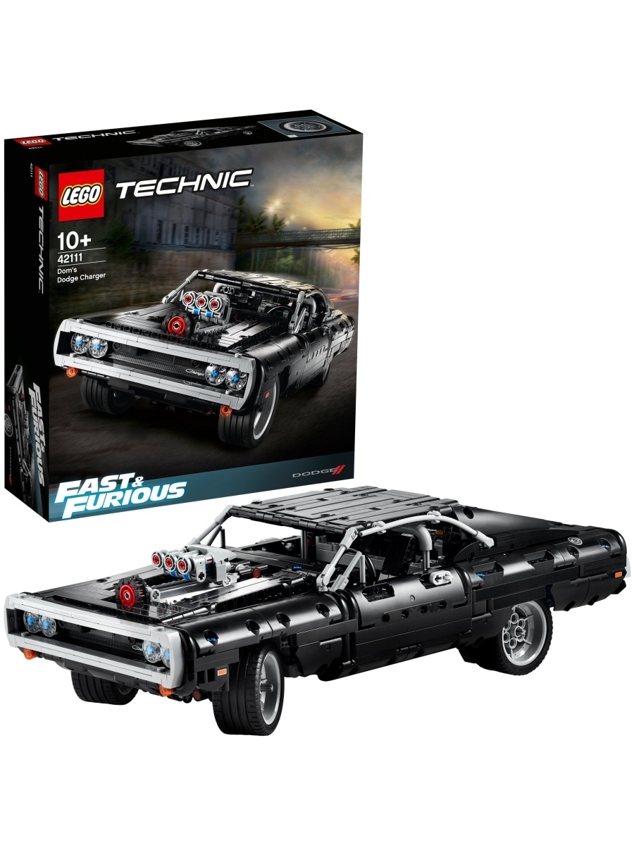 Конструктор LEGO Technic 42111 Dodge Charger Доминика Торетто — фото 22