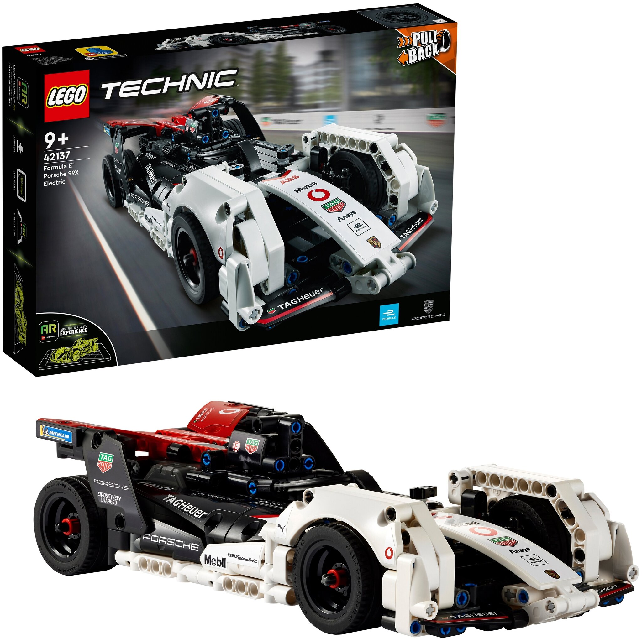 Конструктор LEGO Technic 42137 Formula E Porsche 99X Electric — фото 2