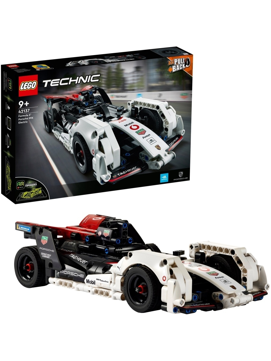 Конструктор LEGO Technic 42137 Formula E Porsche 99X Electric — фото 14