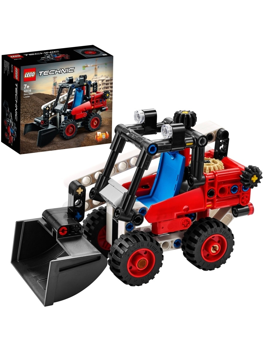 Конструктор LEGO Technic 42116 Фронтальный погрузчик — фото 21