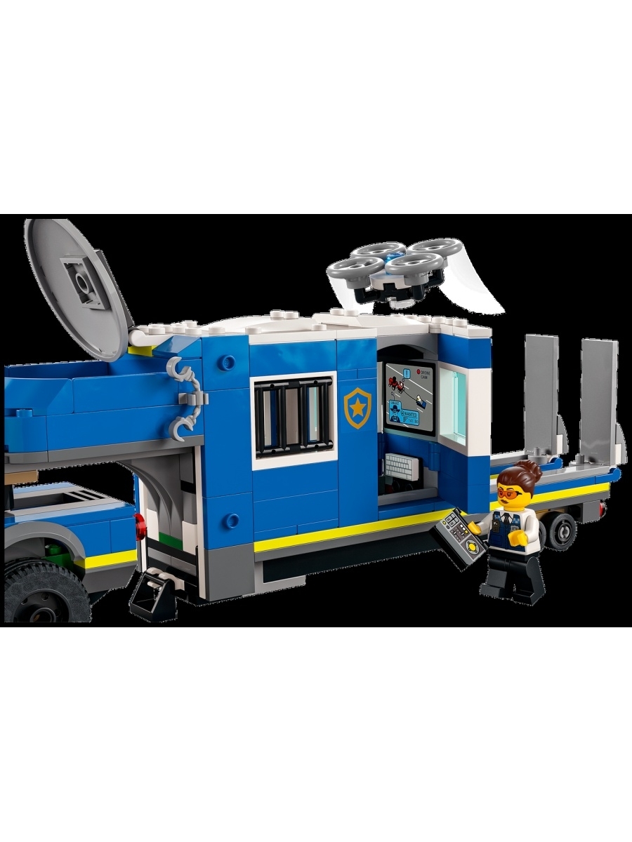 Конструктор LEGO City Police 60315 Полицейский мобильный командный трейлер — фото 17