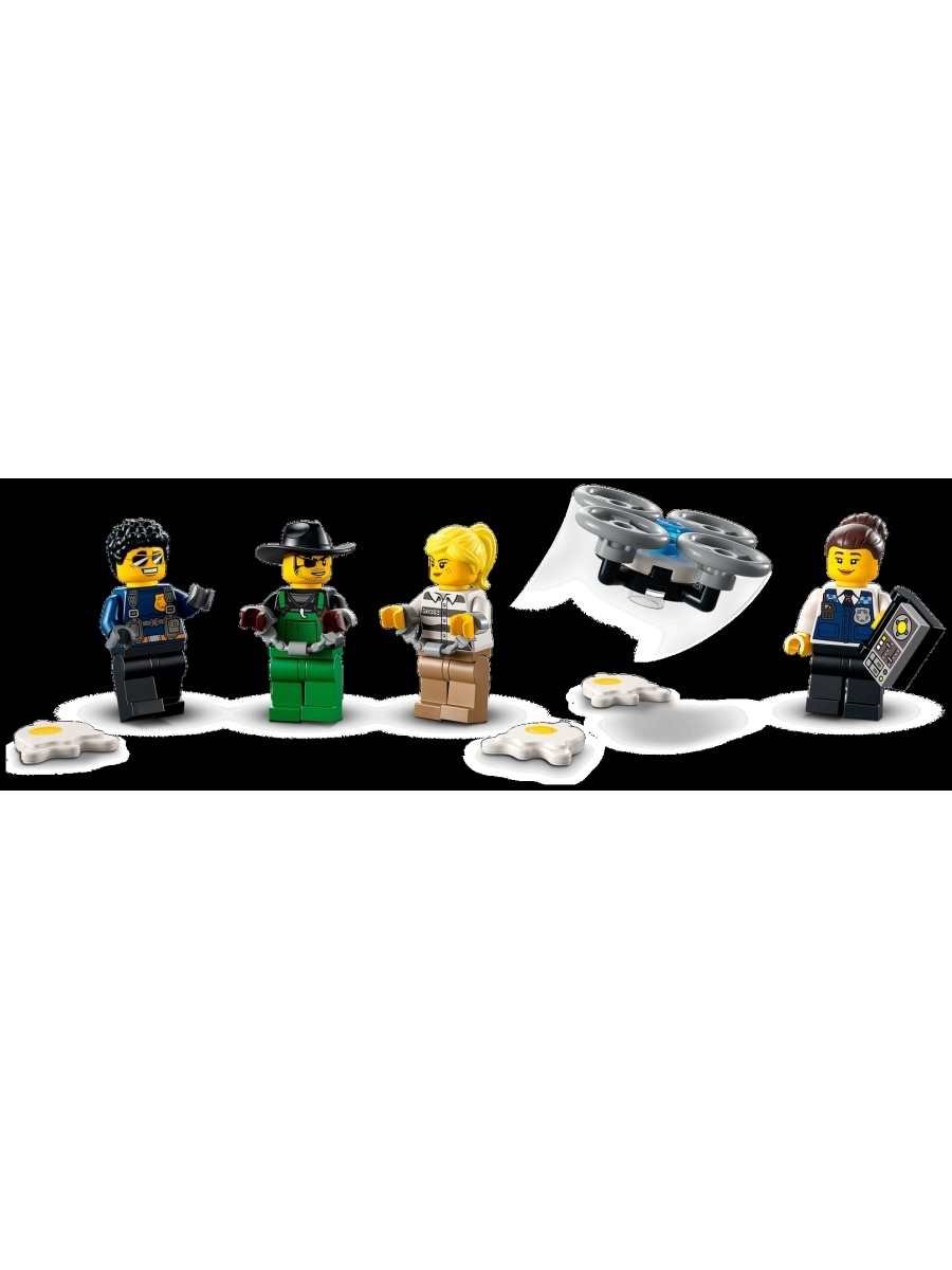 Конструктор LEGO City Police 60315 Полицейский мобильный командный трейлер — фото 20