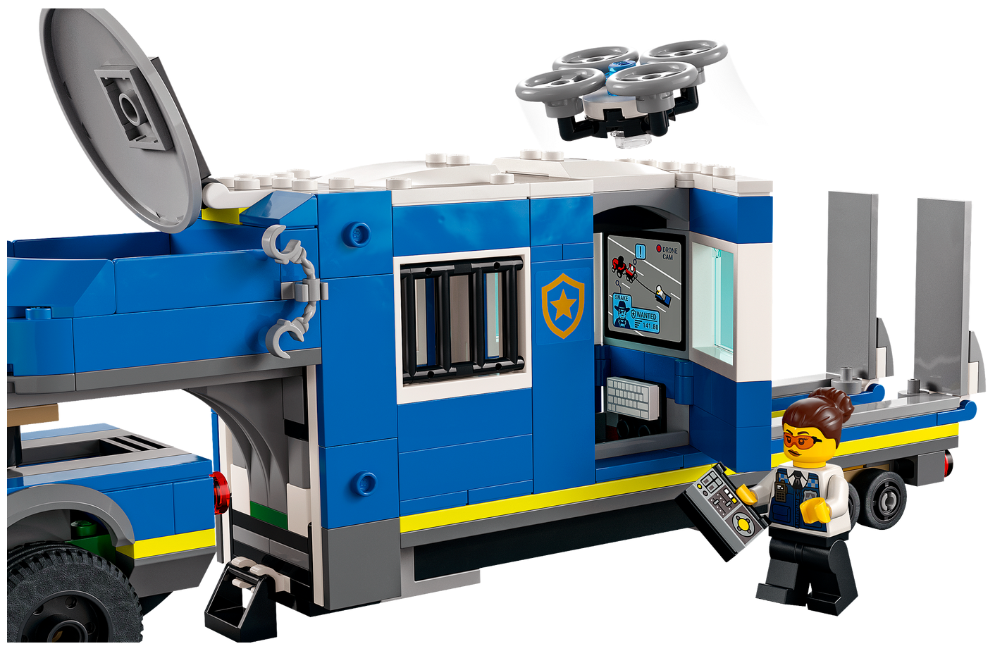 Конструктор LEGO City Police 60315 Полицейский мобильный командный трейлер — фото 4