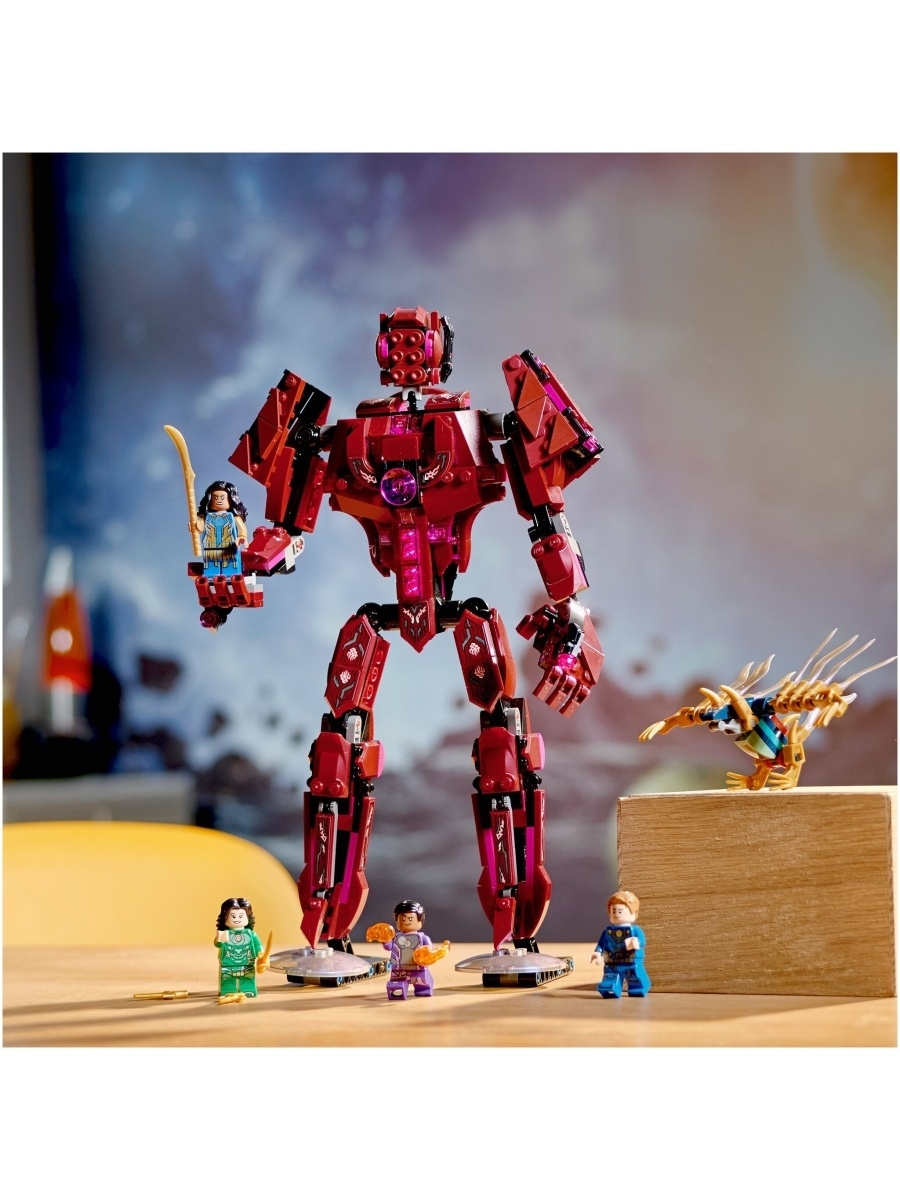 Конструктор LEGO Marvel Super Heroes 76155 Вечные перед лицом Аришема — фото 37