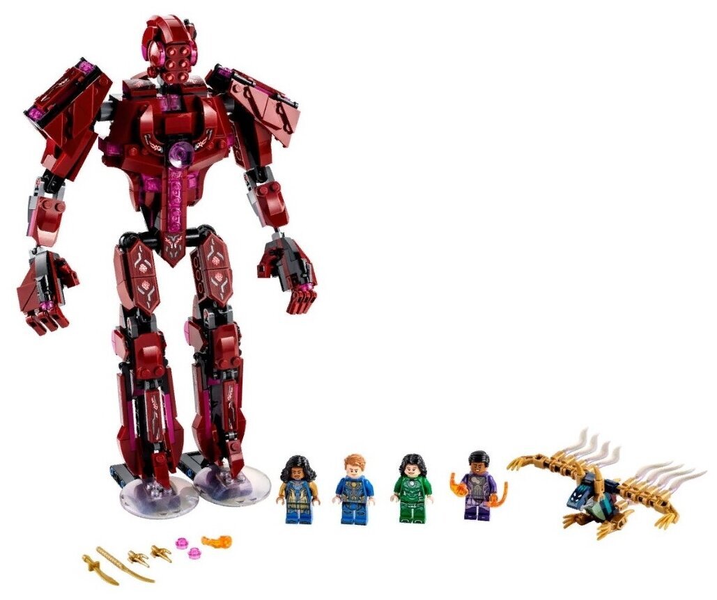 Конструктор LEGO Marvel Super Heroes 76155 Вечные перед лицом Аришема — фото 4