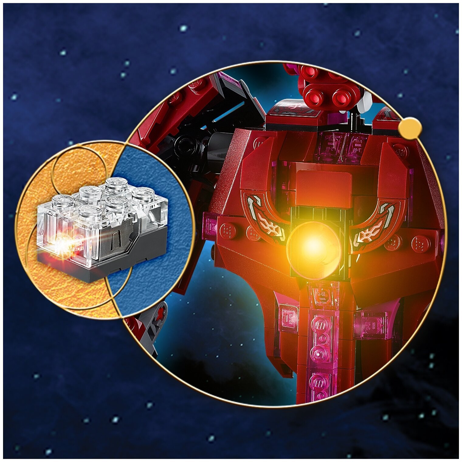 Конструктор LEGO Marvel Super Heroes 76155 Вечные перед лицом Аришема — фото 16