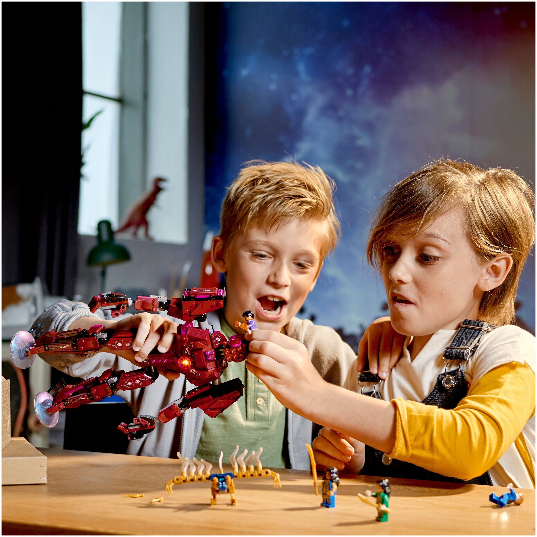 Конструктор LEGO Marvel Super Heroes 76155 Вечные перед лицом Аришема — фото 19