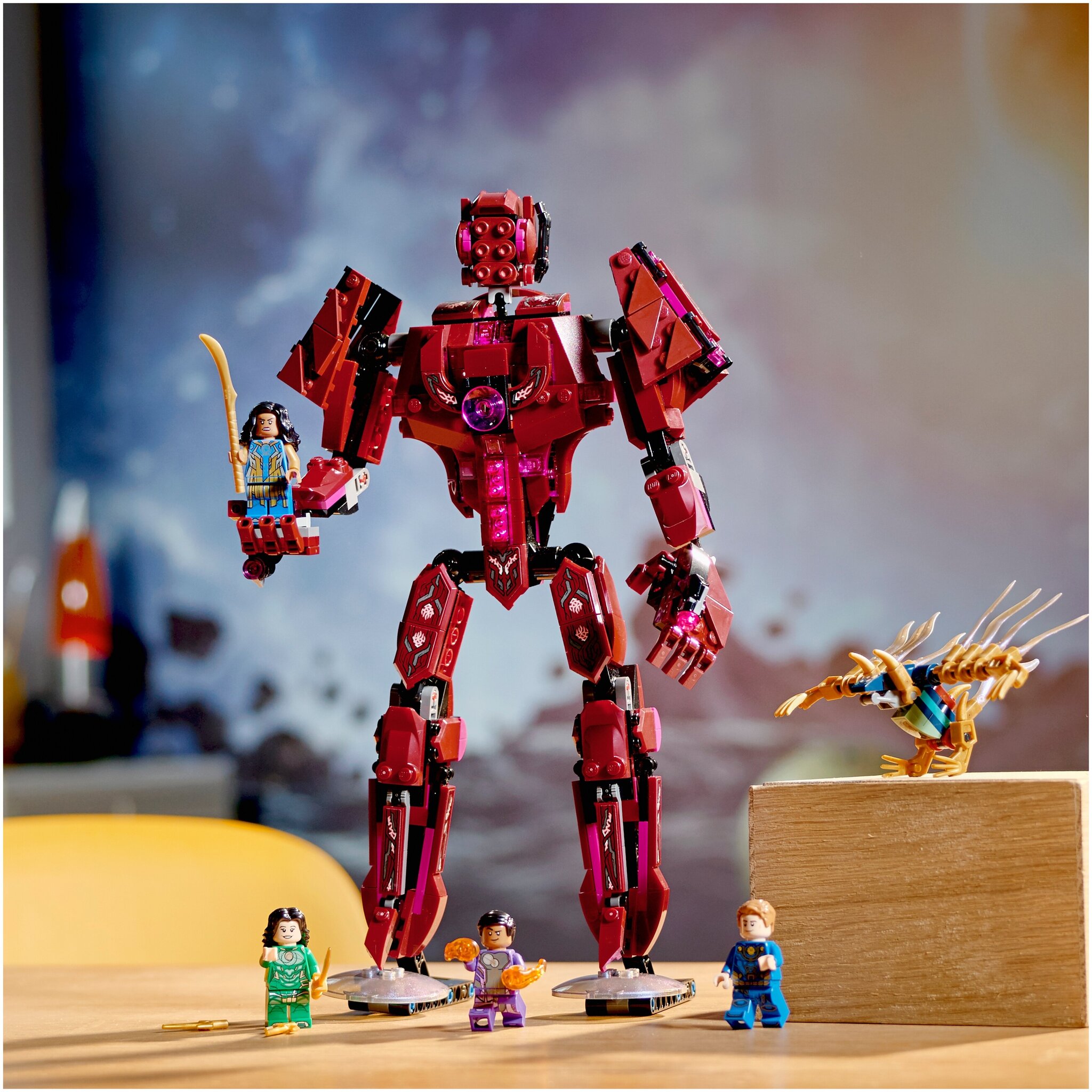 Конструктор LEGO Marvel Super Heroes 76155 Вечные перед лицом Аришема — фото 17