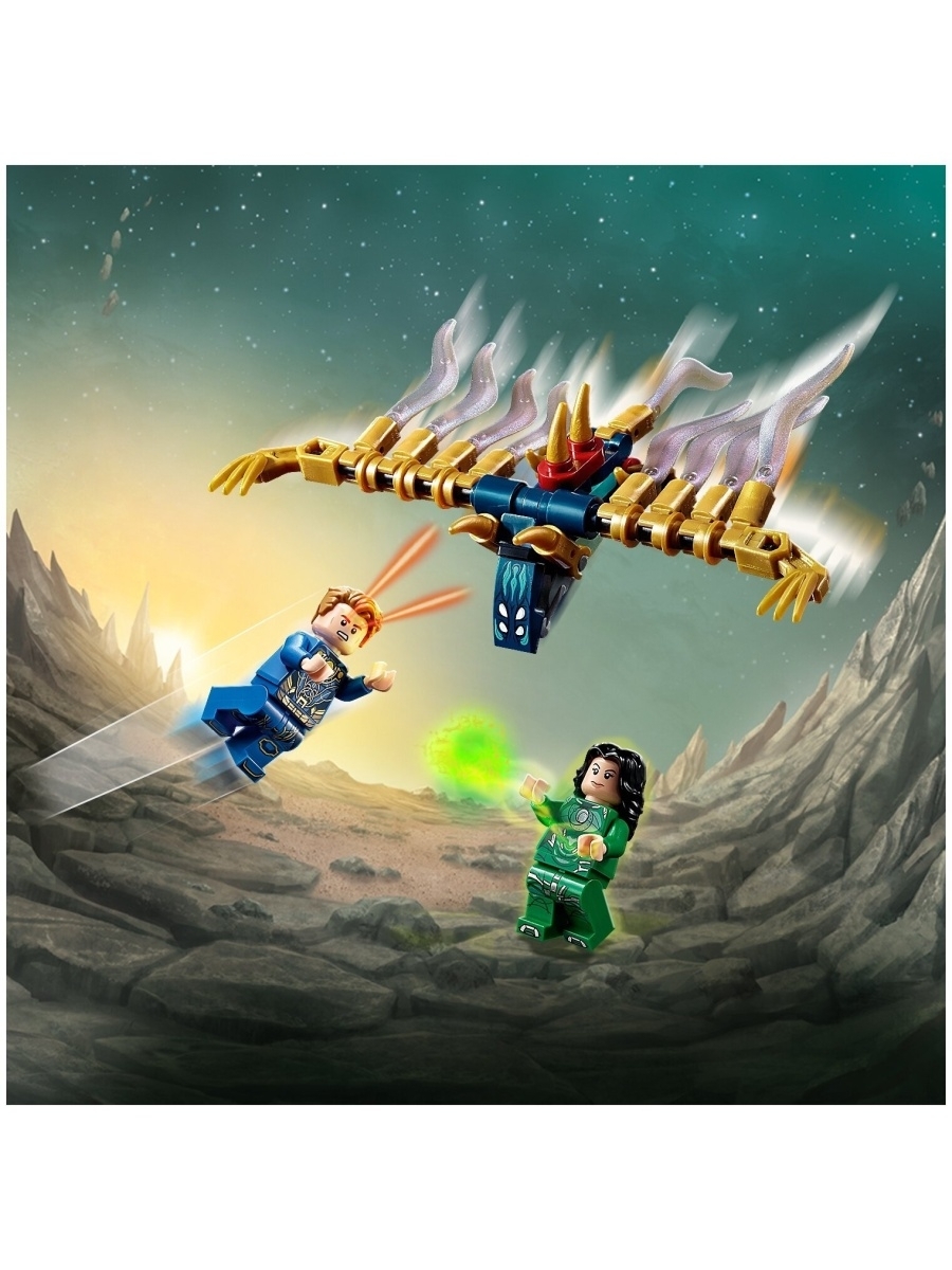 Конструктор LEGO Marvel Super Heroes 76155 Вечные перед лицом Аришема — фото 34