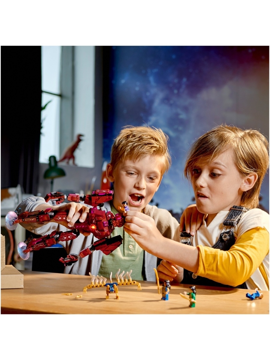 Конструктор LEGO Marvel Super Heroes 76155 Вечные перед лицом Аришема — фото 39
