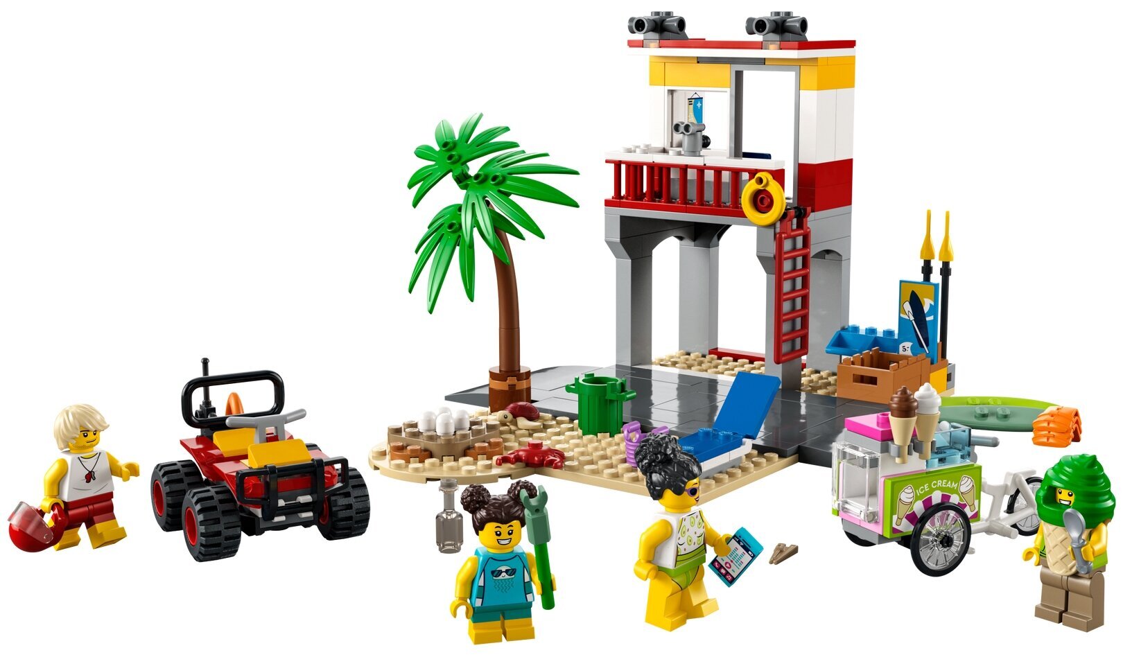 Конструктор LEGO City Community 60328 Пост спасателей на пляже — фото 4