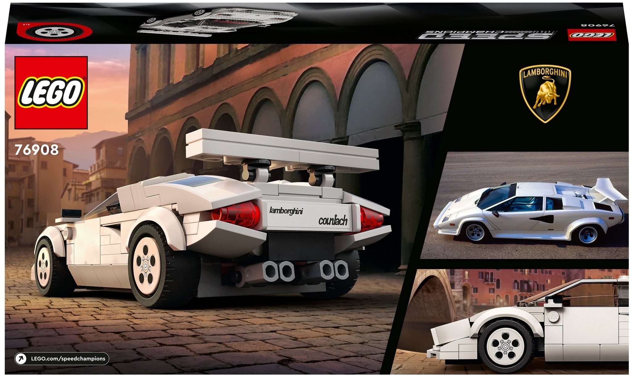 Конструктор LEGO Speed Champions 76908 Lamborghini Countach — фото 2