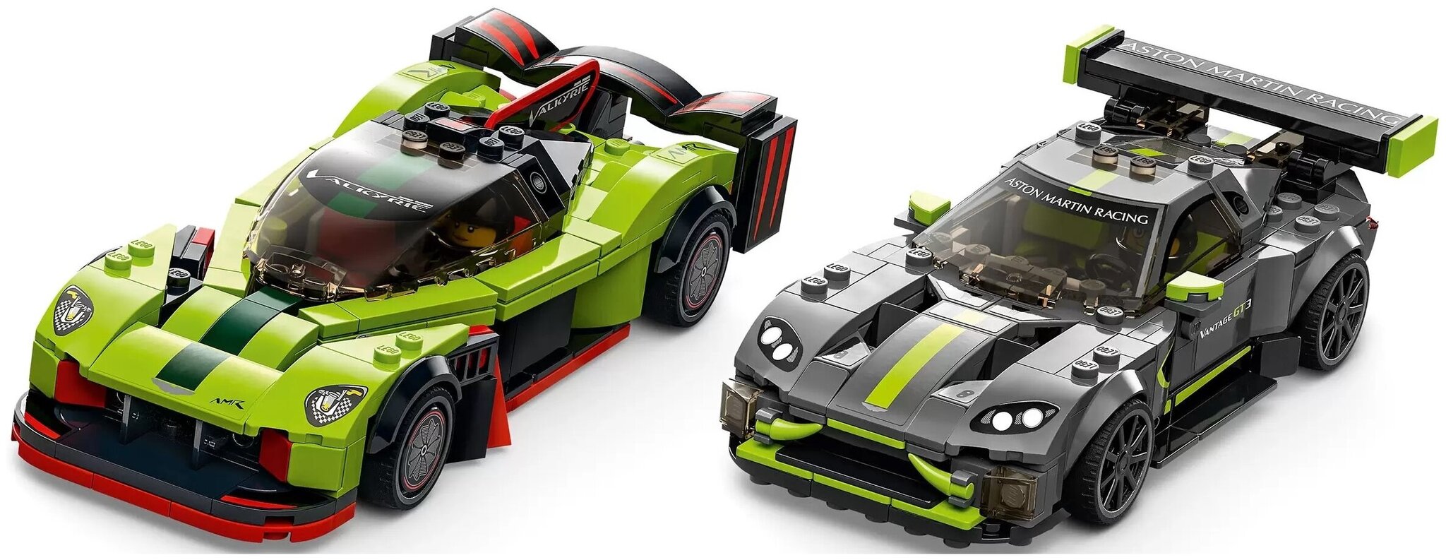 Конструктор LEGO Speed Champions 76910 Aston Martin Valkyrie AMR Pro и Aston Martin Vantage GT3 — фото 7