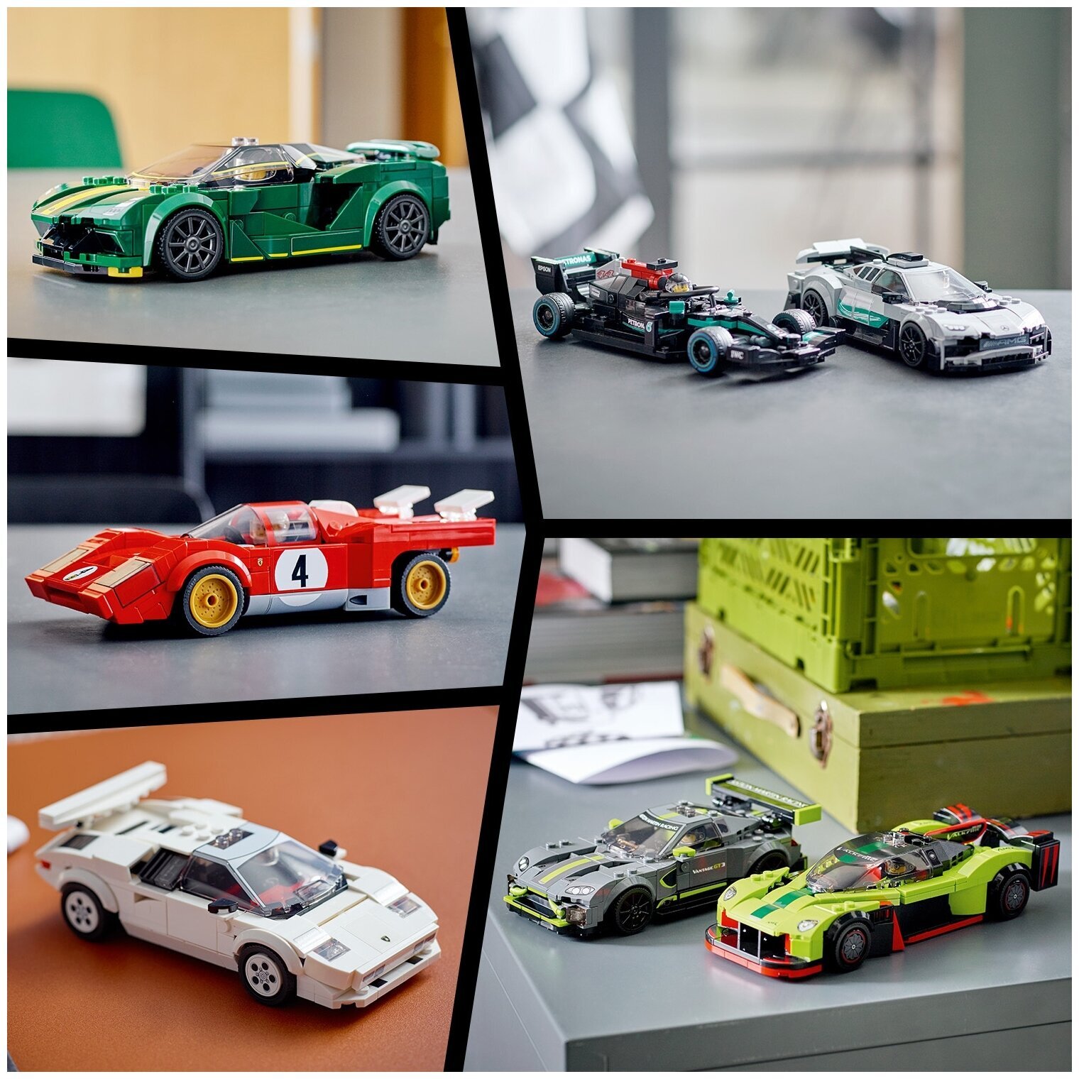 Конструктор LEGO Speed Champions 76906 1970 Ferrari 512 M — фото 9