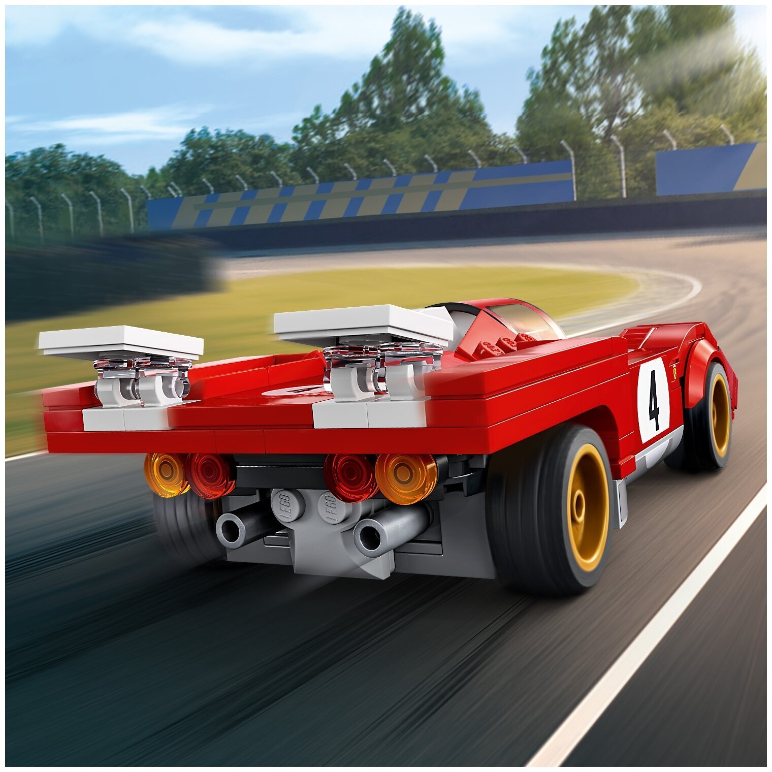 Конструктор LEGO Speed Champions 76906 1970 Ferrari 512 M — фото 4