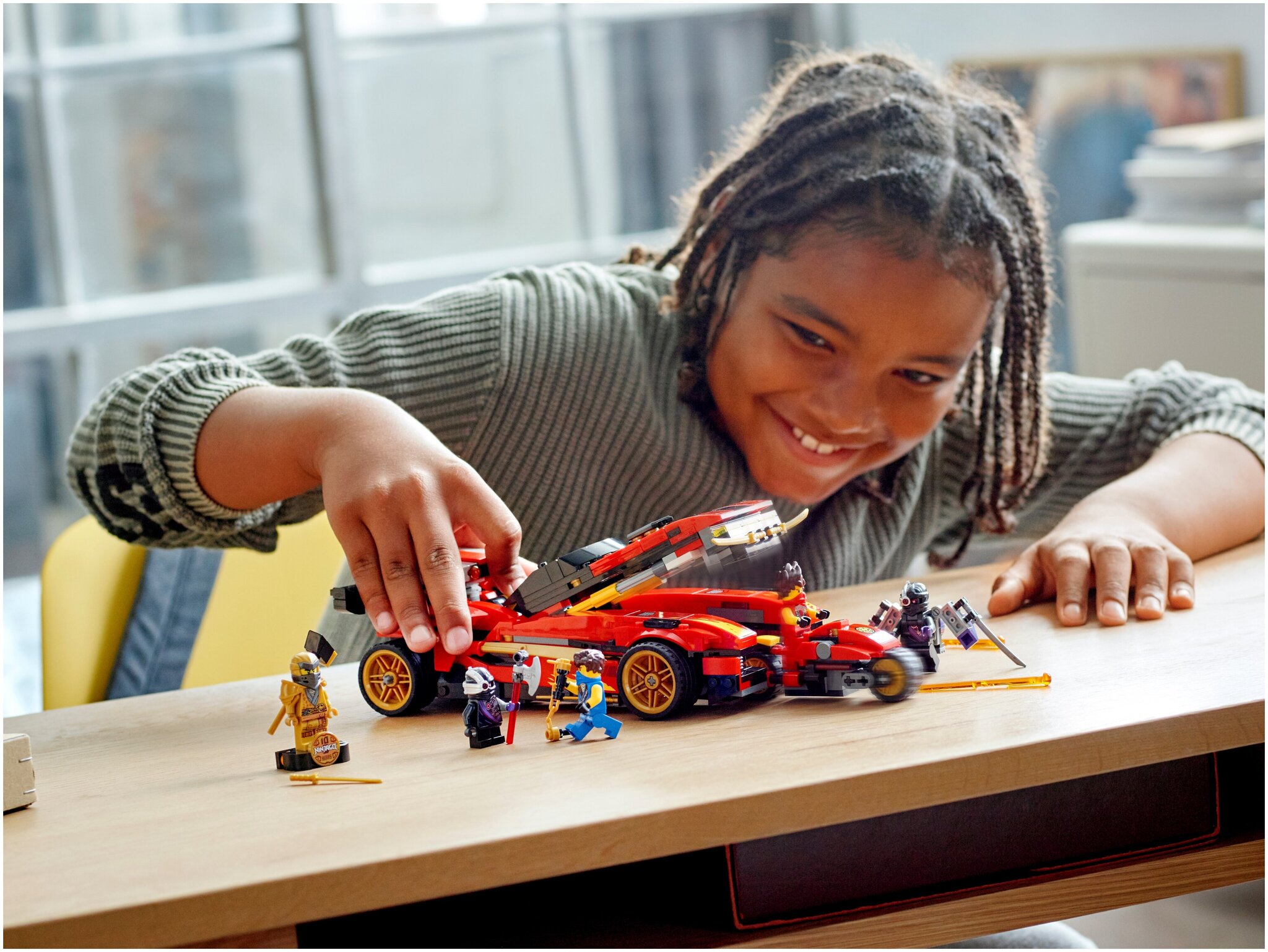 Конструктор LEGO NinjaGo 71737 Ниндзя-перехватчик Х-1 — фото 13