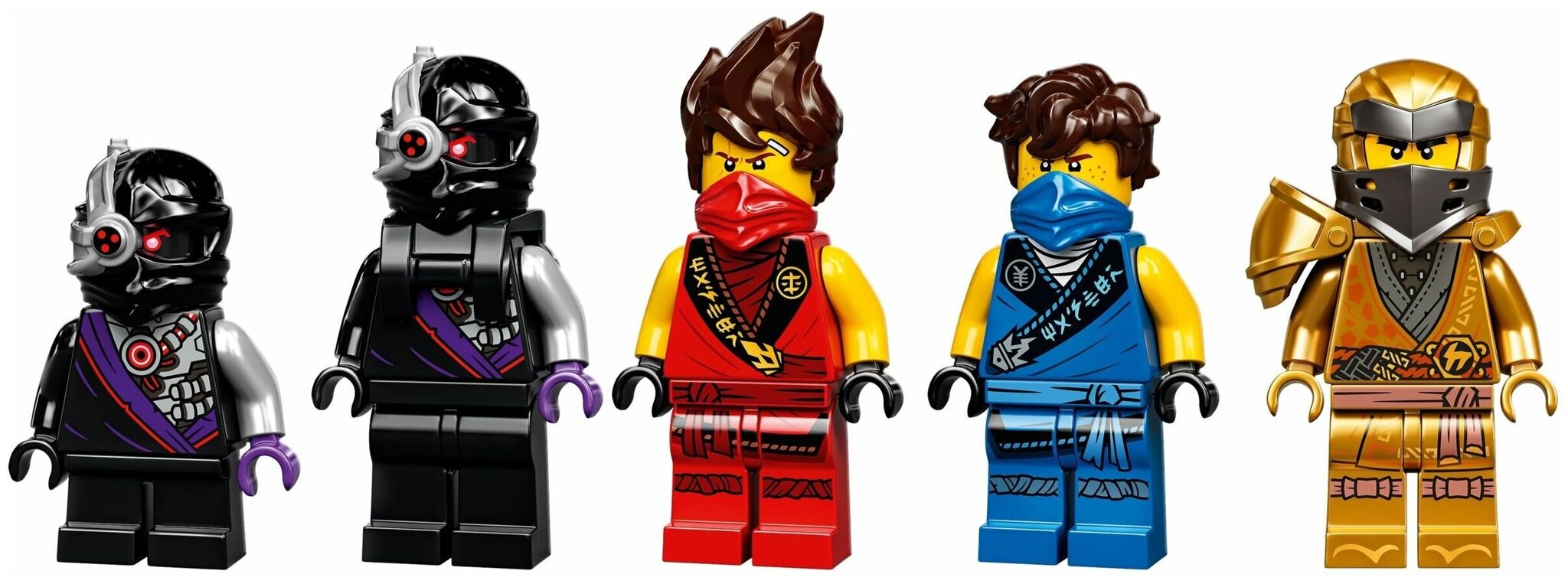 Конструктор LEGO NinjaGo 71737 Ниндзя-перехватчик Х-1 — фото 7