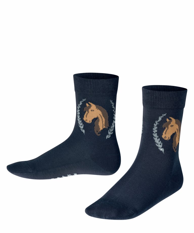 Носки Horse FALKE, цвет — темно-синий
