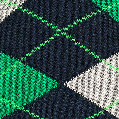 Носки Classic Argyle FALKE, цвет — темно-синий — фото 2