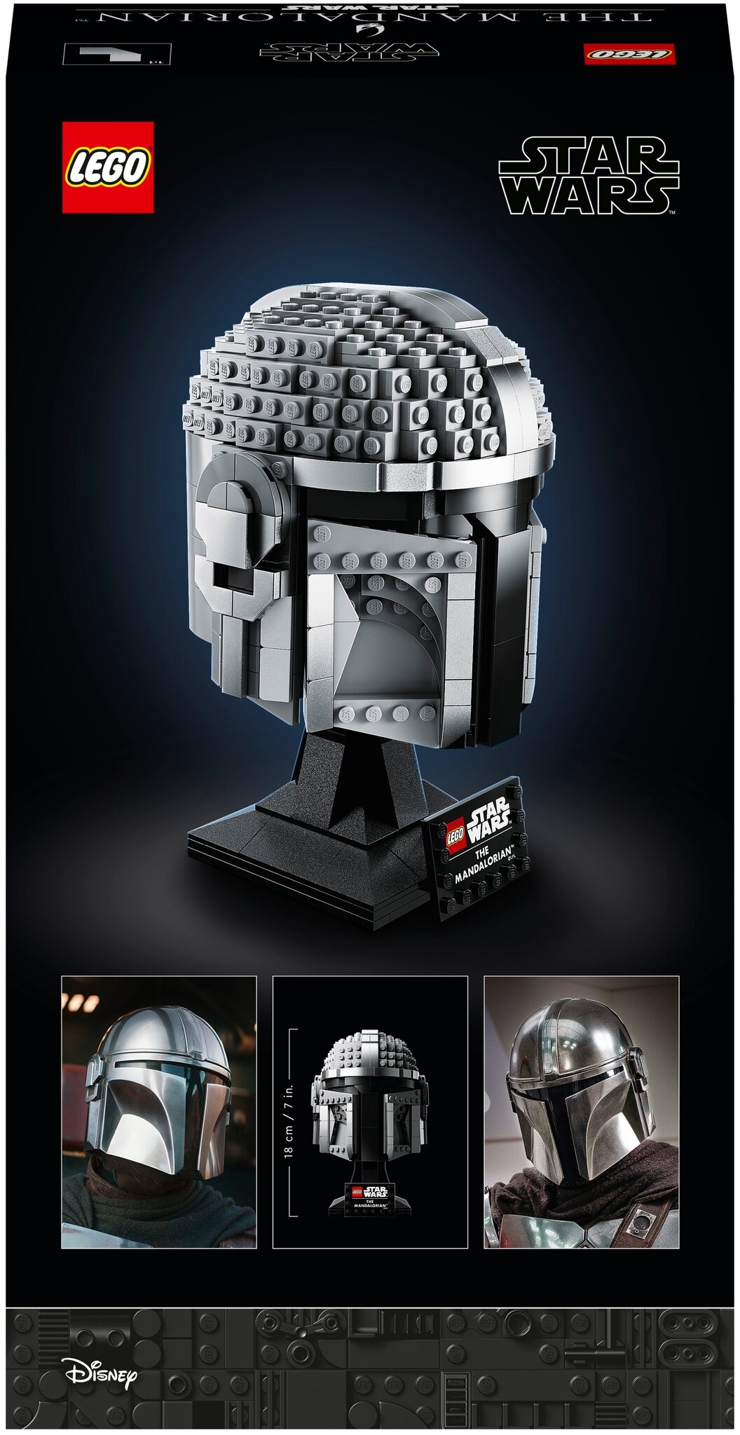 Конструктор LEGO Star Wars 75328 Шлем Мандалорца — фото 2