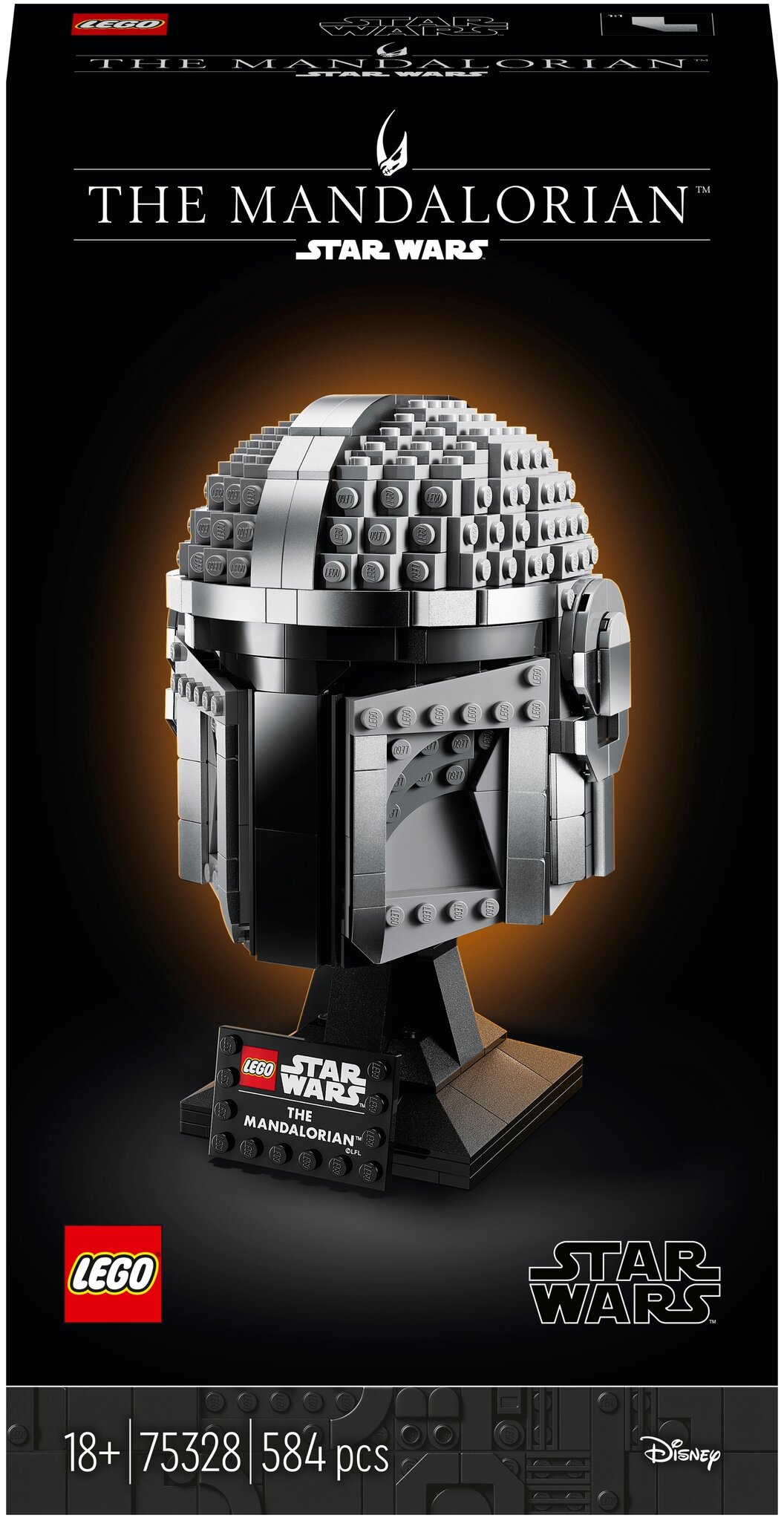 Конструктор LEGO Star Wars 75328 Шлем Мандалорца — фото 13