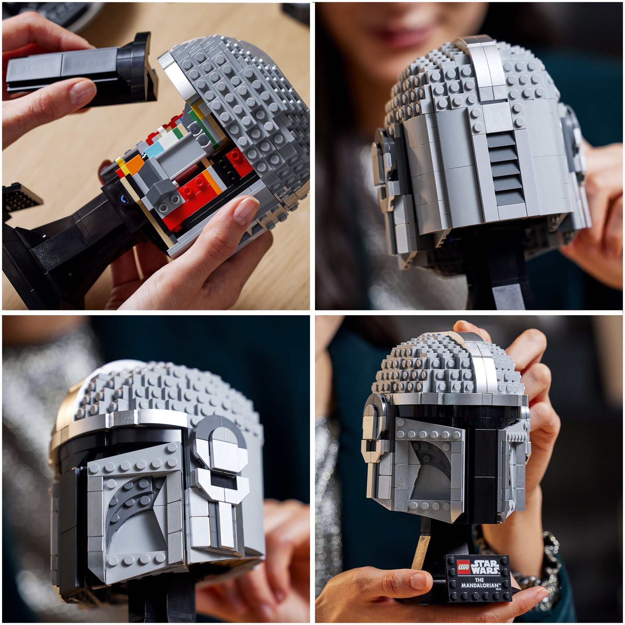 Конструктор LEGO Star Wars 75328 Шлем Мандалорца — фото 6