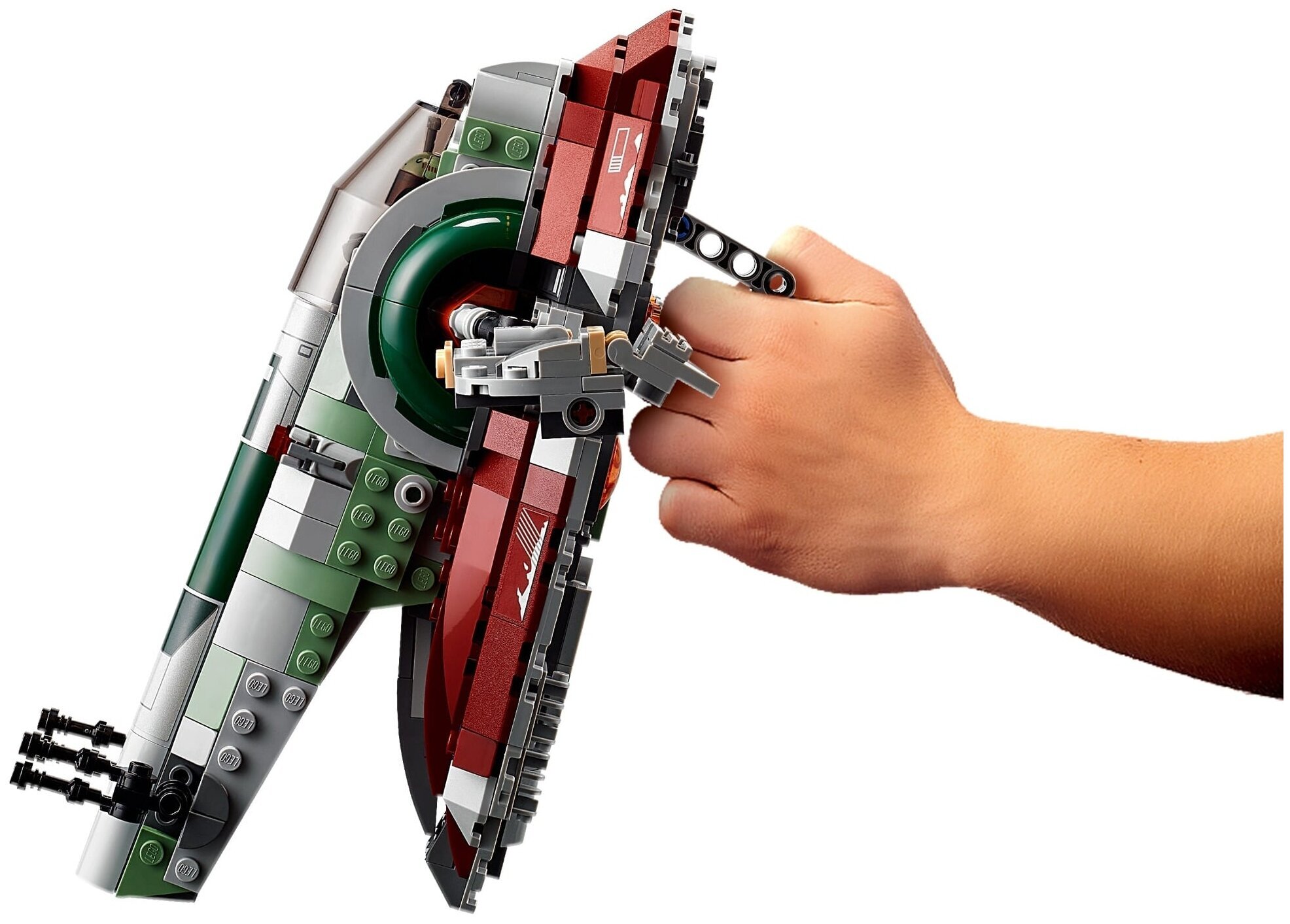 Конструктор LEGO Star Wars 75312 Mandalorian Звездолет Бобы Фетта — фото 12