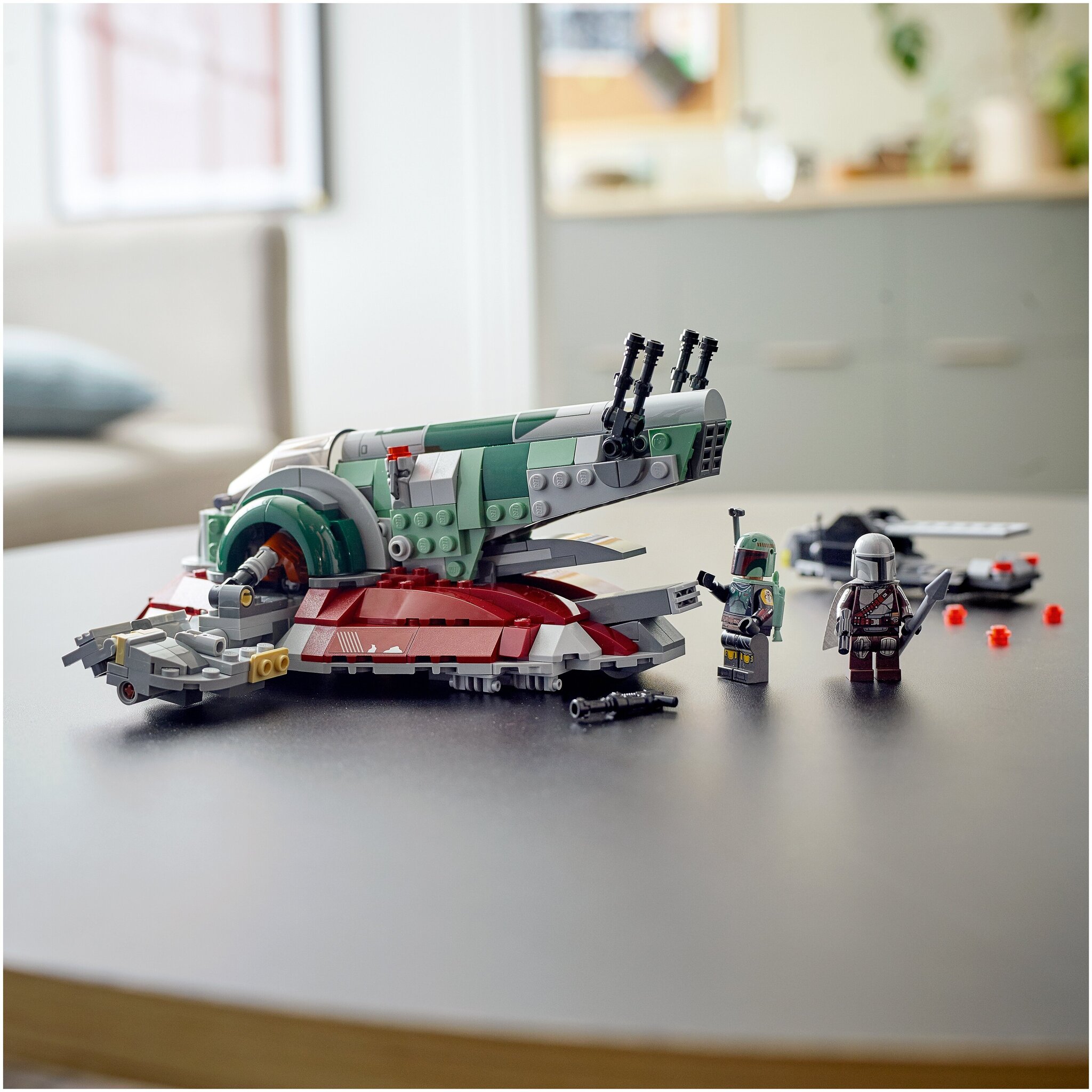 Конструктор LEGO Star Wars 75312 Mandalorian Звездолет Бобы Фетта — фото 6