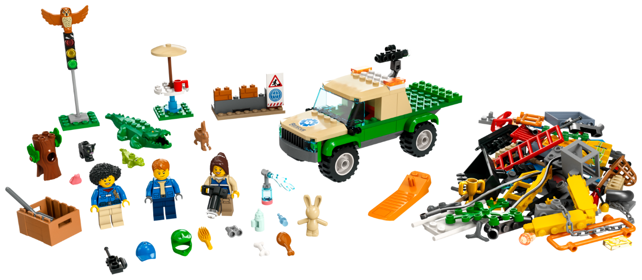 Конструктор LEGO City 60353 Wild Animal Rescue Missions — фото 3