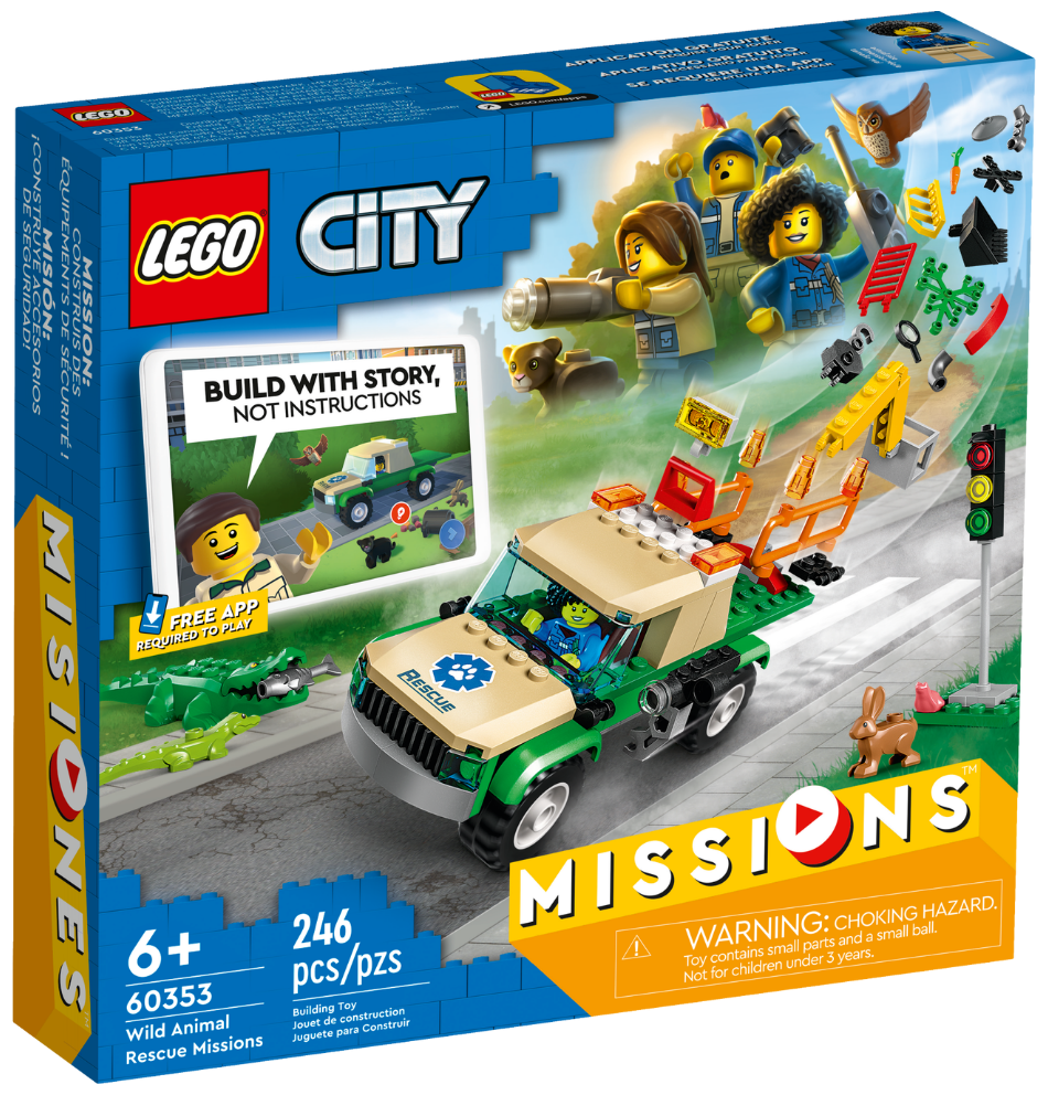 Конструктор LEGO City 60353 Wild Animal Rescue Missions — фото 1