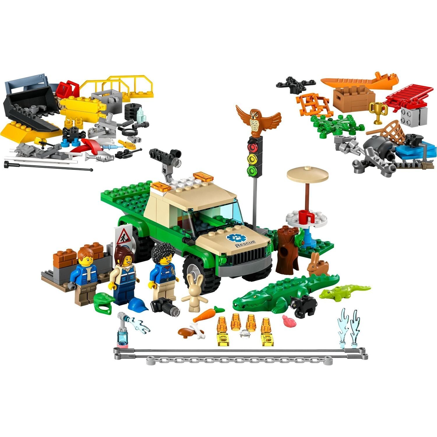Конструктор LEGO City 60353 Wild Animal Rescue Missions — фото 8