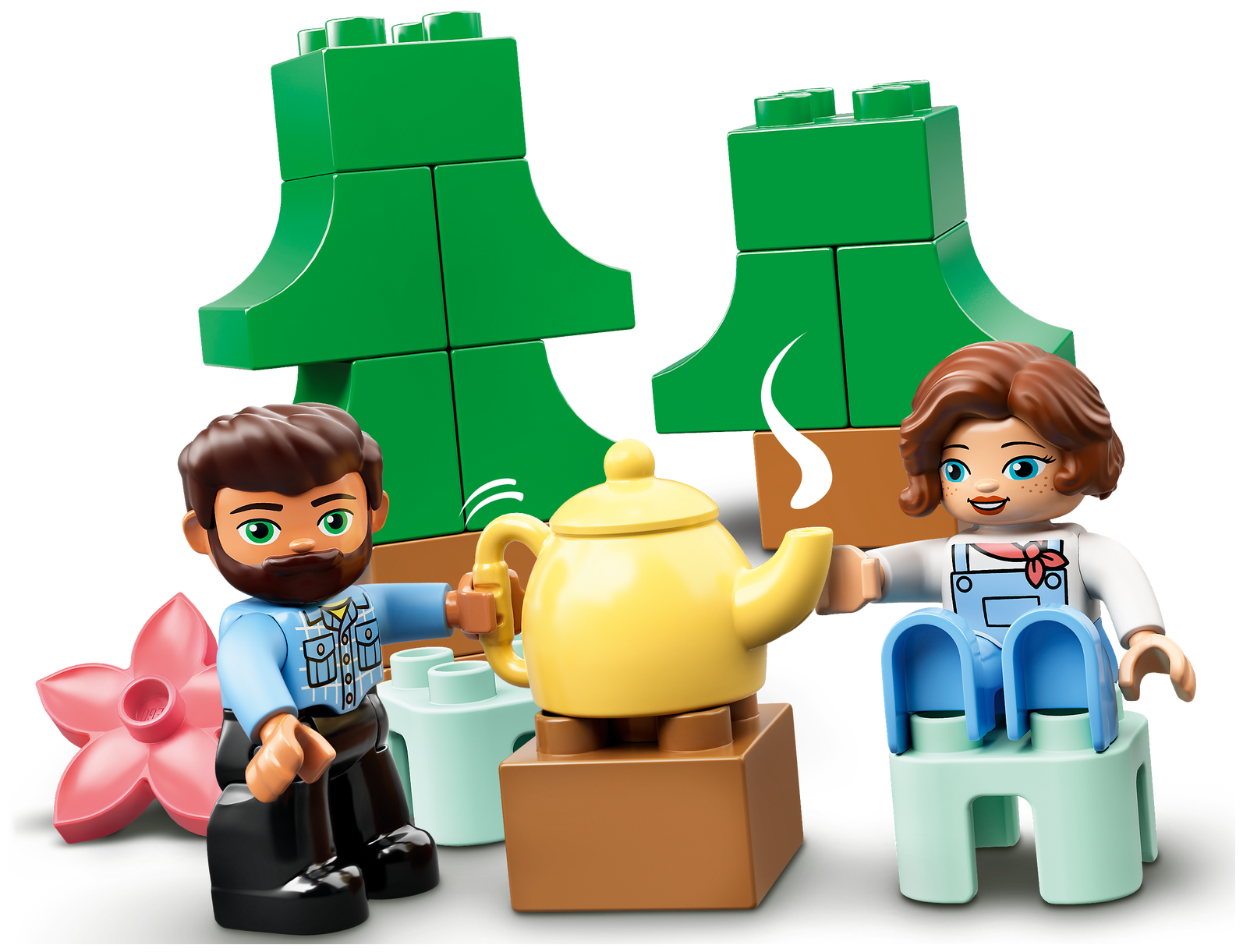 Конструктор LEGO Duplo Town 10946 Семейное приключение на микроавтобусе — фото 13