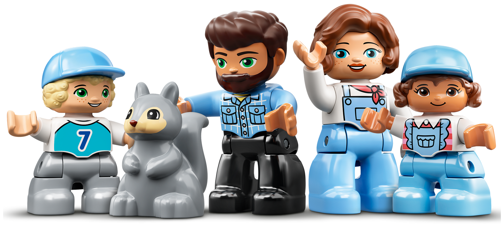 Конструктор LEGO Duplo Town 10946 Семейное приключение на микроавтобусе — фото 11