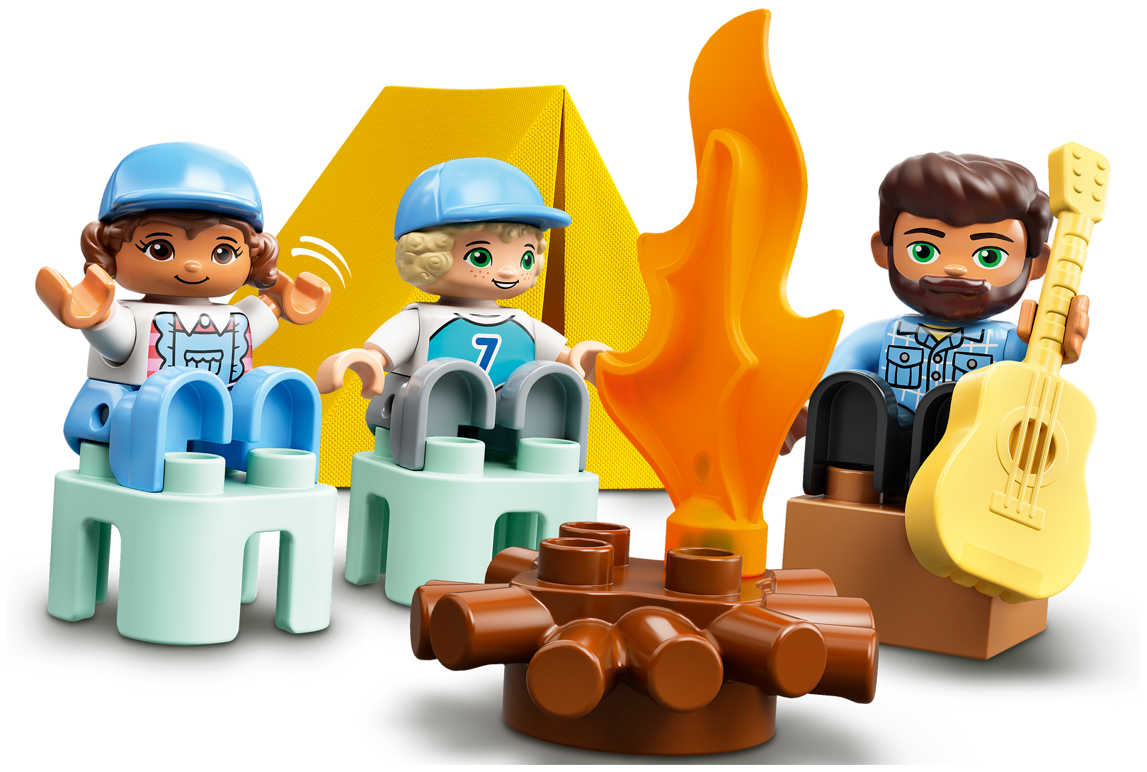 Конструктор LEGO Duplo Town 10946 Семейное приключение на микроавтобусе — фото 12