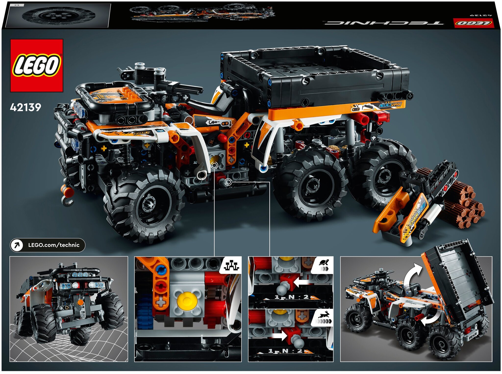 Конструктор LEGO Technic 42139 Внедорожный грузовик — фото 2