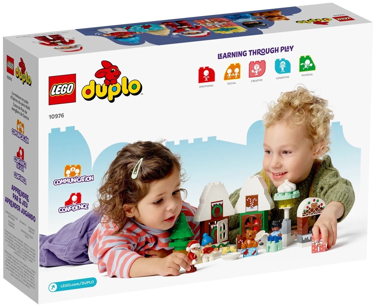 Конструктор LEGO Duplo 10976 Пряничный домик Санты — фото 2