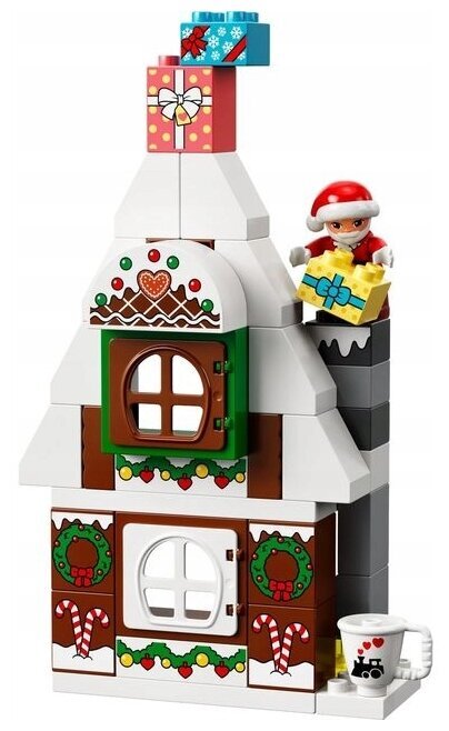 Конструктор LEGO Duplo 10976 Пряничный домик Санты — фото 4