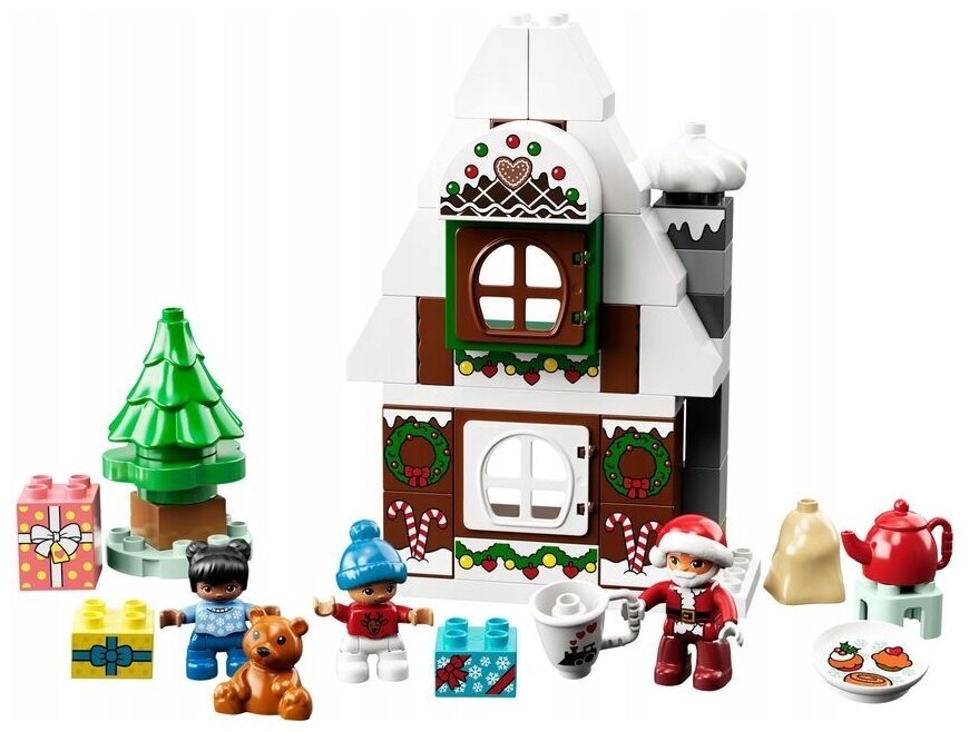 Конструктор LEGO Duplo 10976 Пряничный домик Санты — фото 3