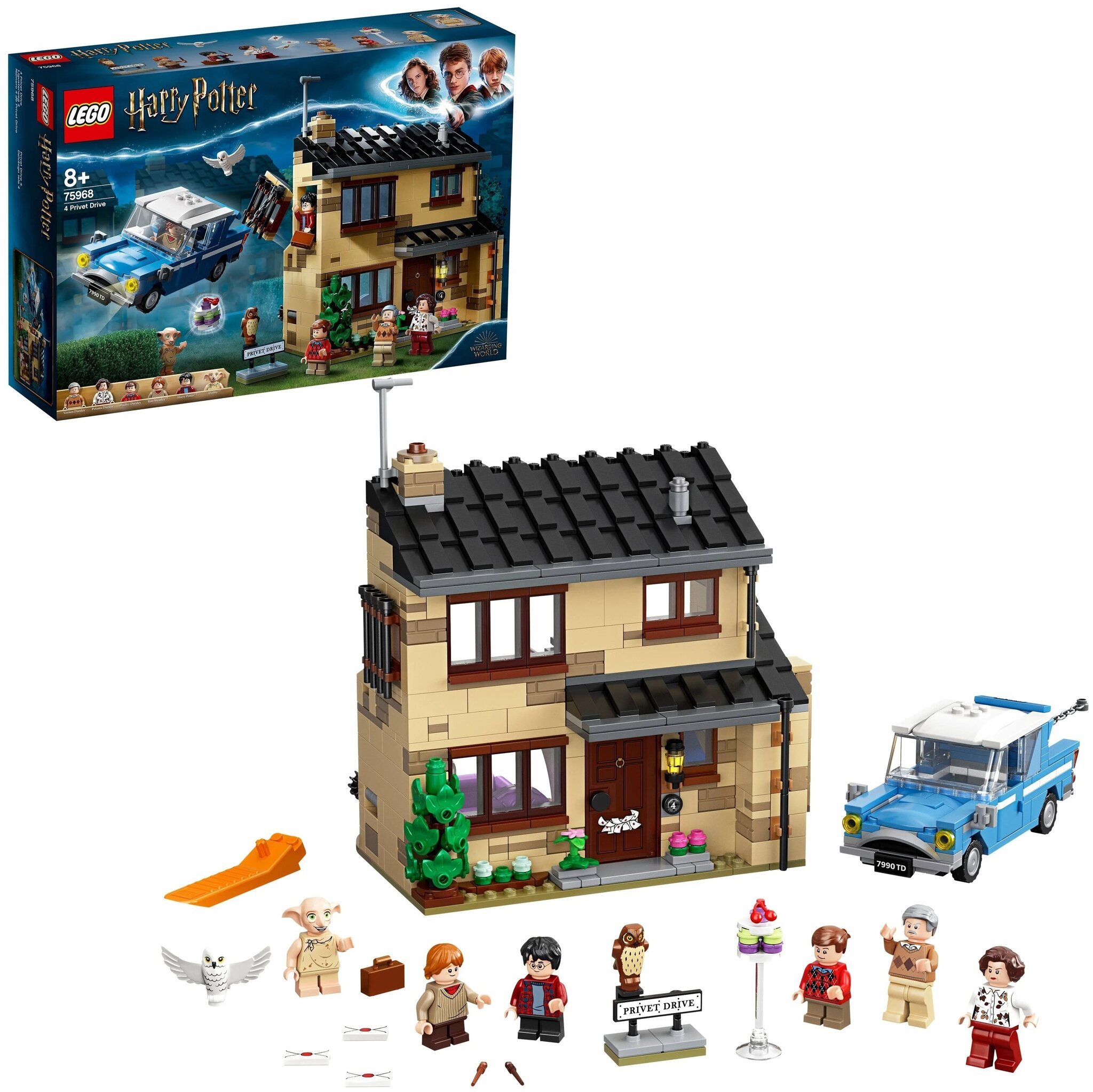 Конструктор LEGO Harry Potter 75968 Тисовая улица, дом 4 — фото 2