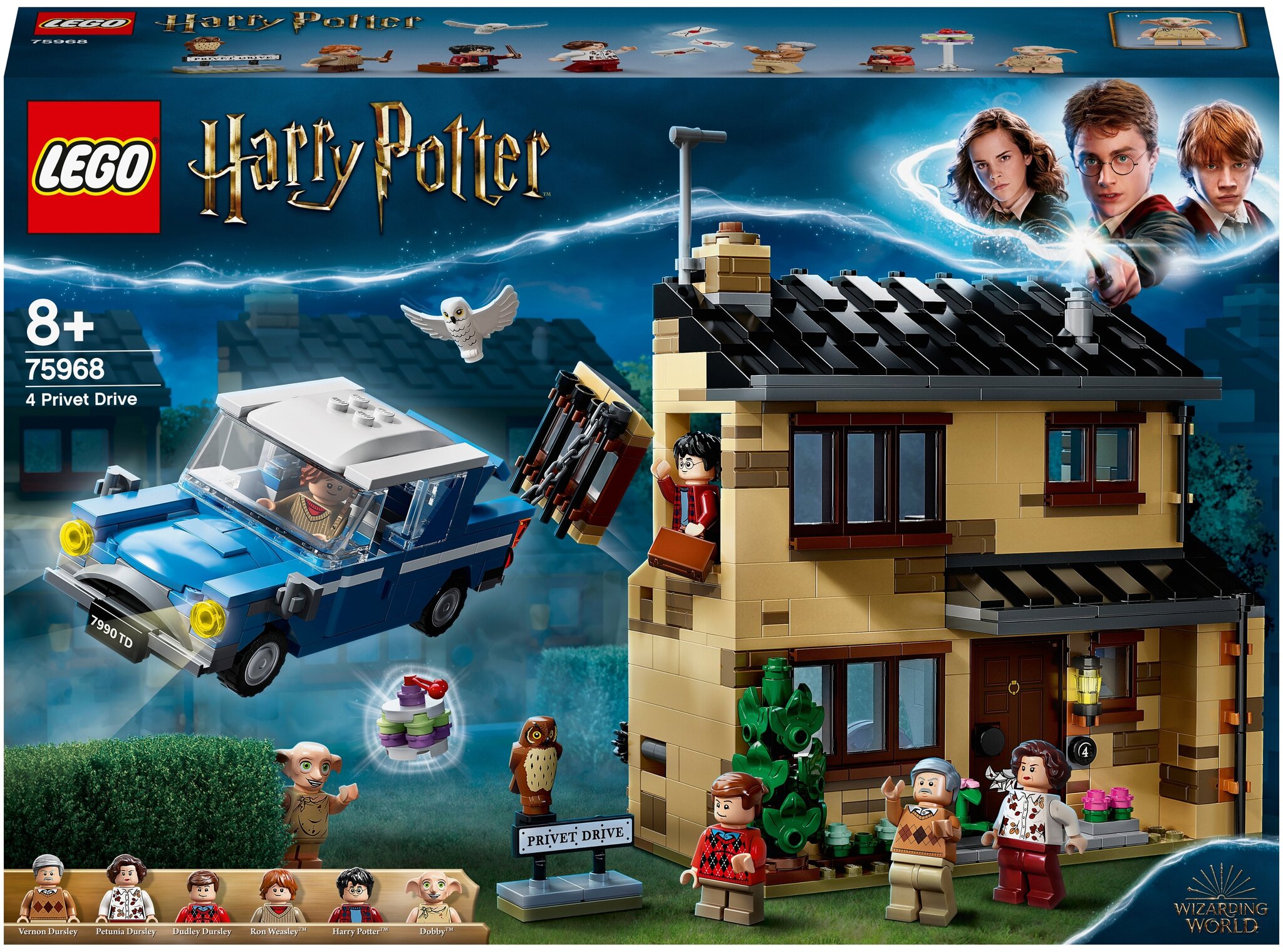 Конструктор LEGO Harry Potter 75968 Тисовая улица, дом 4