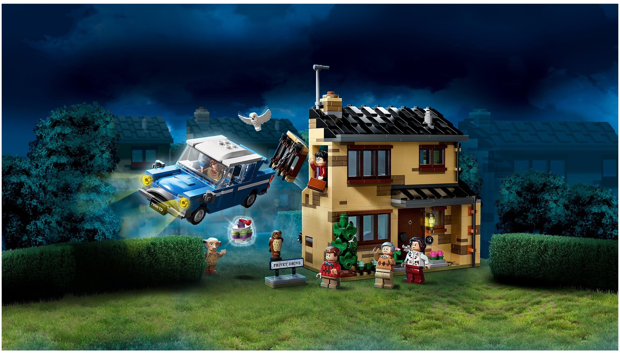 Конструктор LEGO Harry Potter 75968 Тисовая улица, дом 4 — фото 11