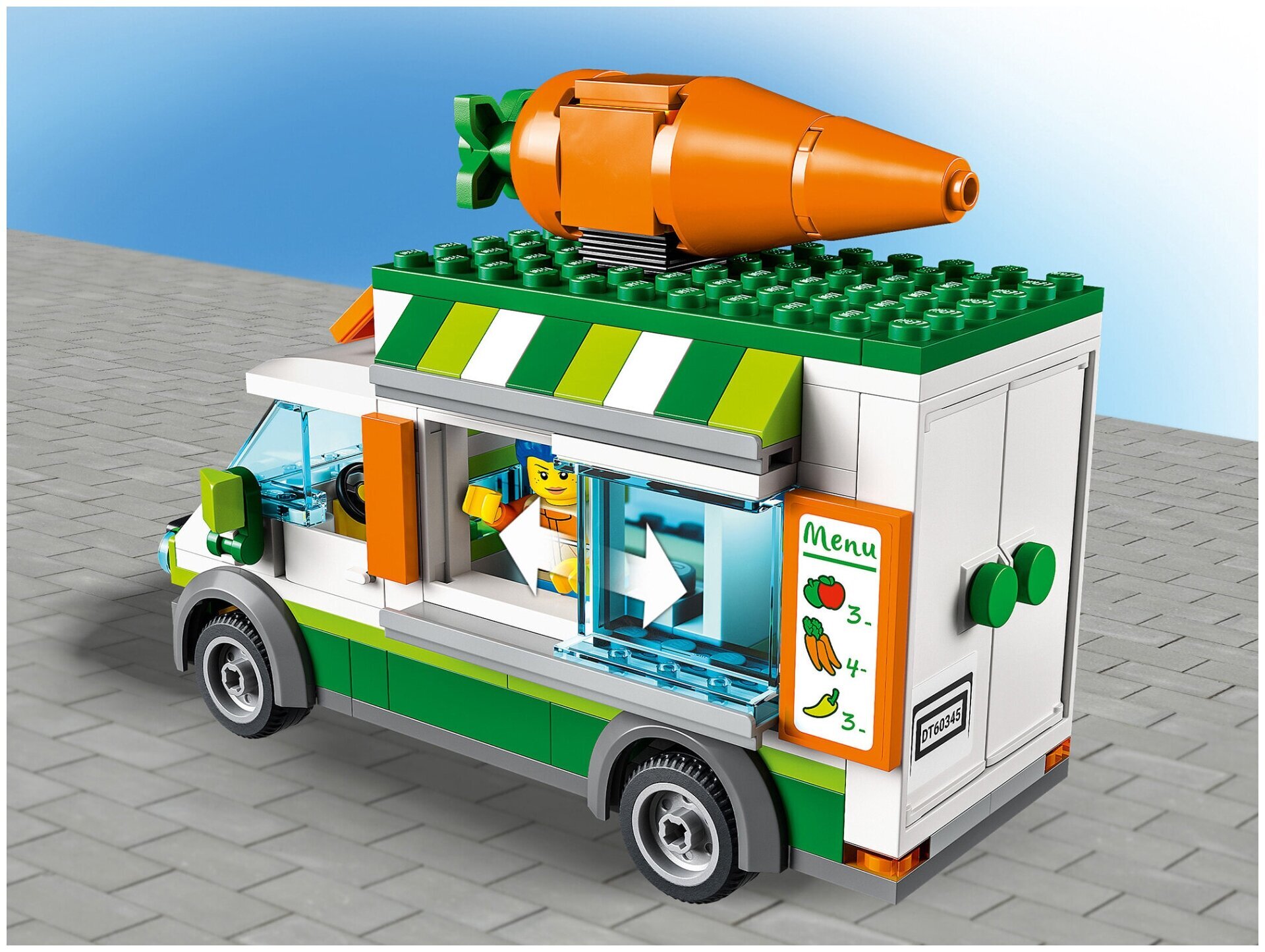 Конструктор LEGO City 60345: Фургон для фермерского рынка — фото 14