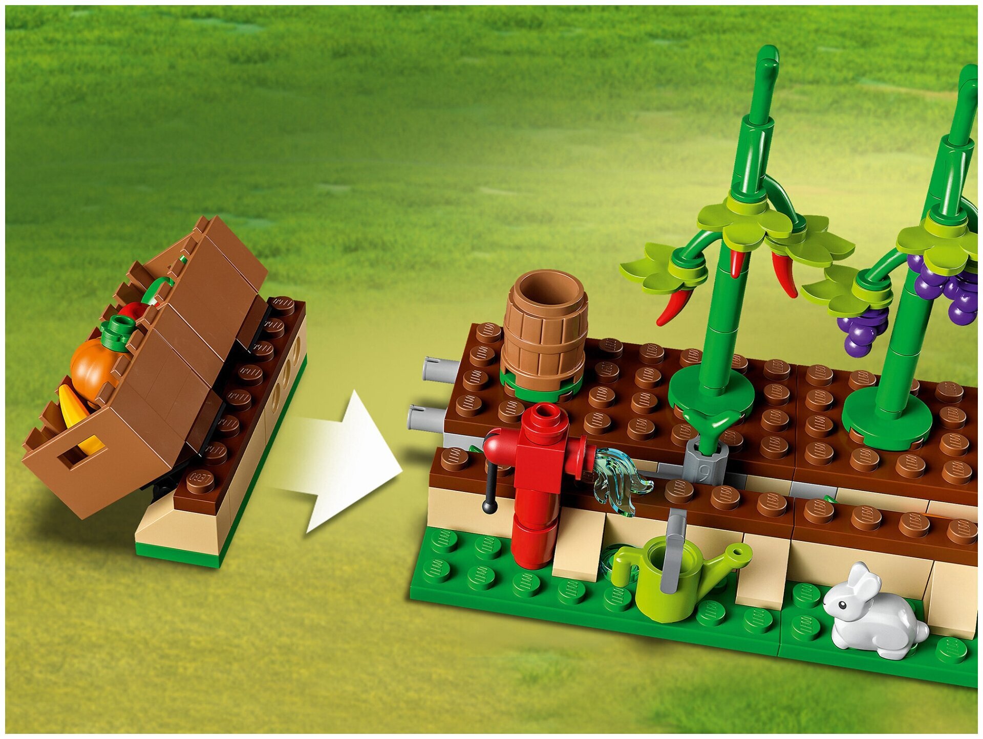 Конструктор LEGO City 60345: Фургон для фермерского рынка — фото 13