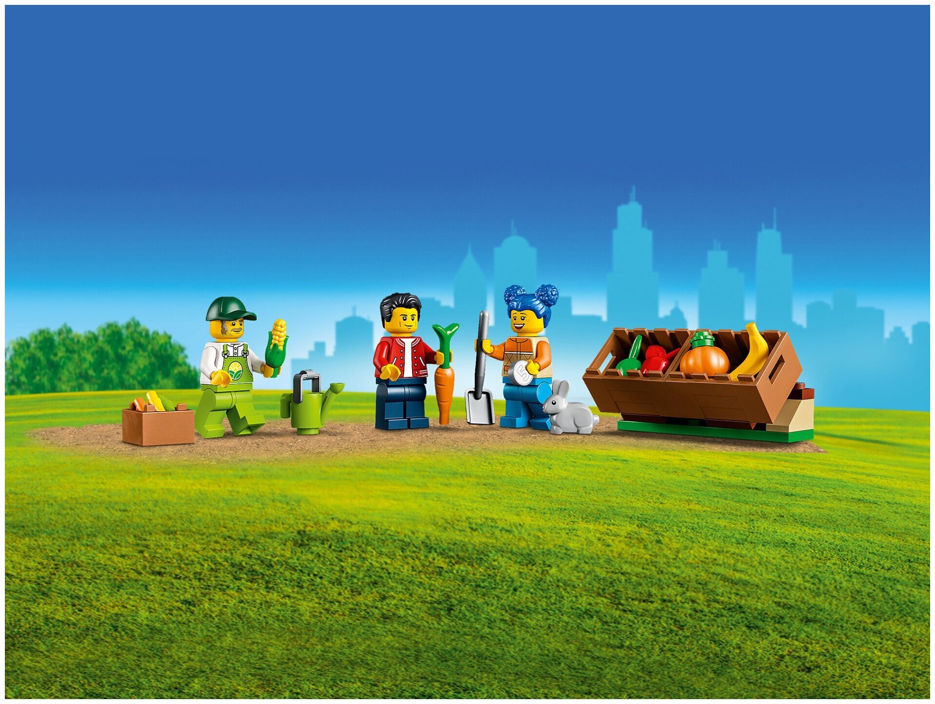 Конструктор LEGO City 60345: Фургон для фермерского рынка — фото 12