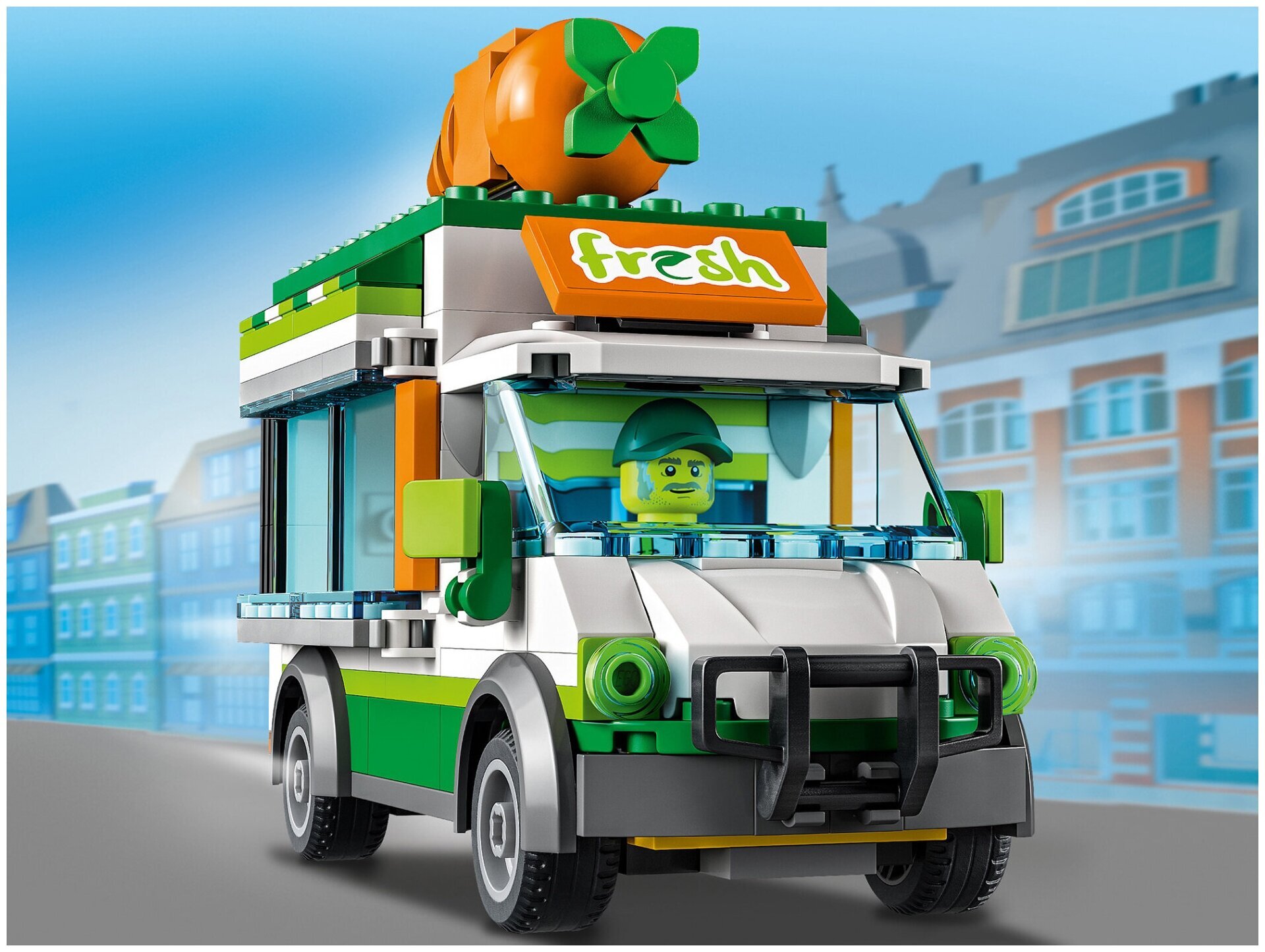 Конструктор LEGO City 60345: Фургон для фермерского рынка — фото 3