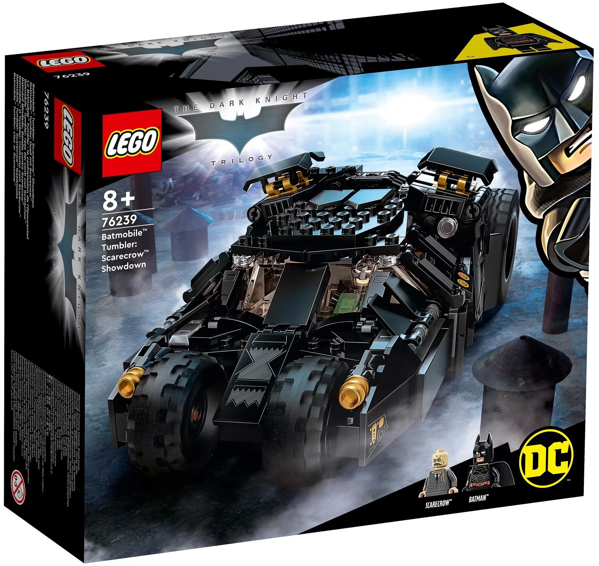 Конструктор LEGO DC Comics Super Heroes 76239 Бэтмобиль «Тумблер»: схватка с Пугалом — фото 19