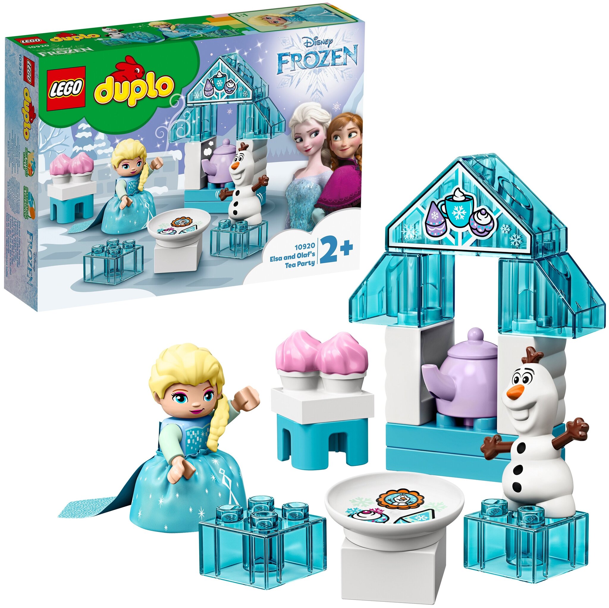 Конструктор LEGO DUPLO Disney Princess 10920 Чаепитие у Эльзы и Олафа — фото 3