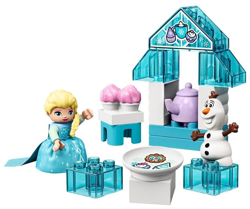 Конструктор LEGO DUPLO Disney Princess 10920 Чаепитие у Эльзы и Олафа — фото 4