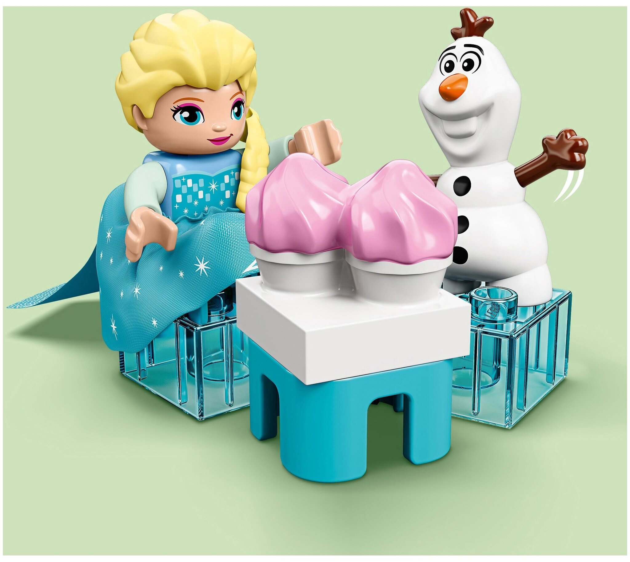 Конструктор LEGO DUPLO Disney Princess 10920 Чаепитие у Эльзы и Олафа — фото 8